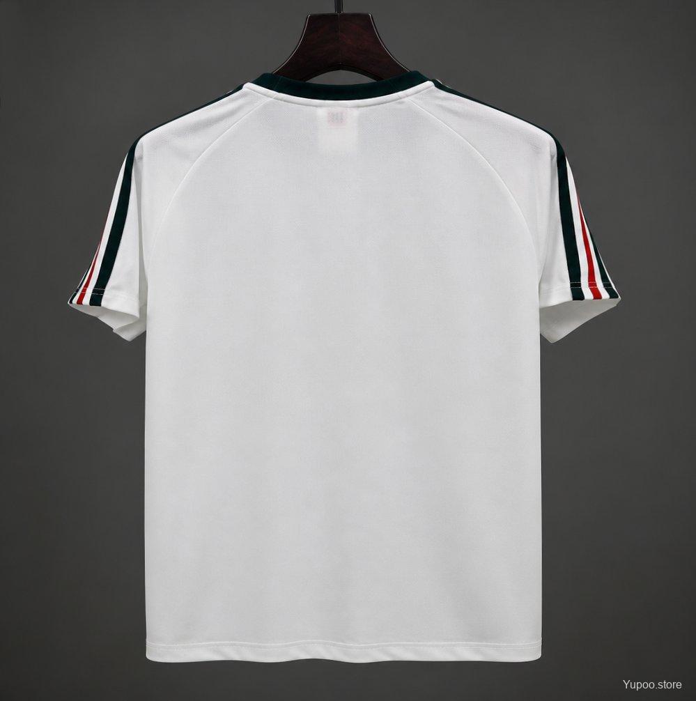2026 Adidas Originals Mexico Retro White Football Jersey - Image 2