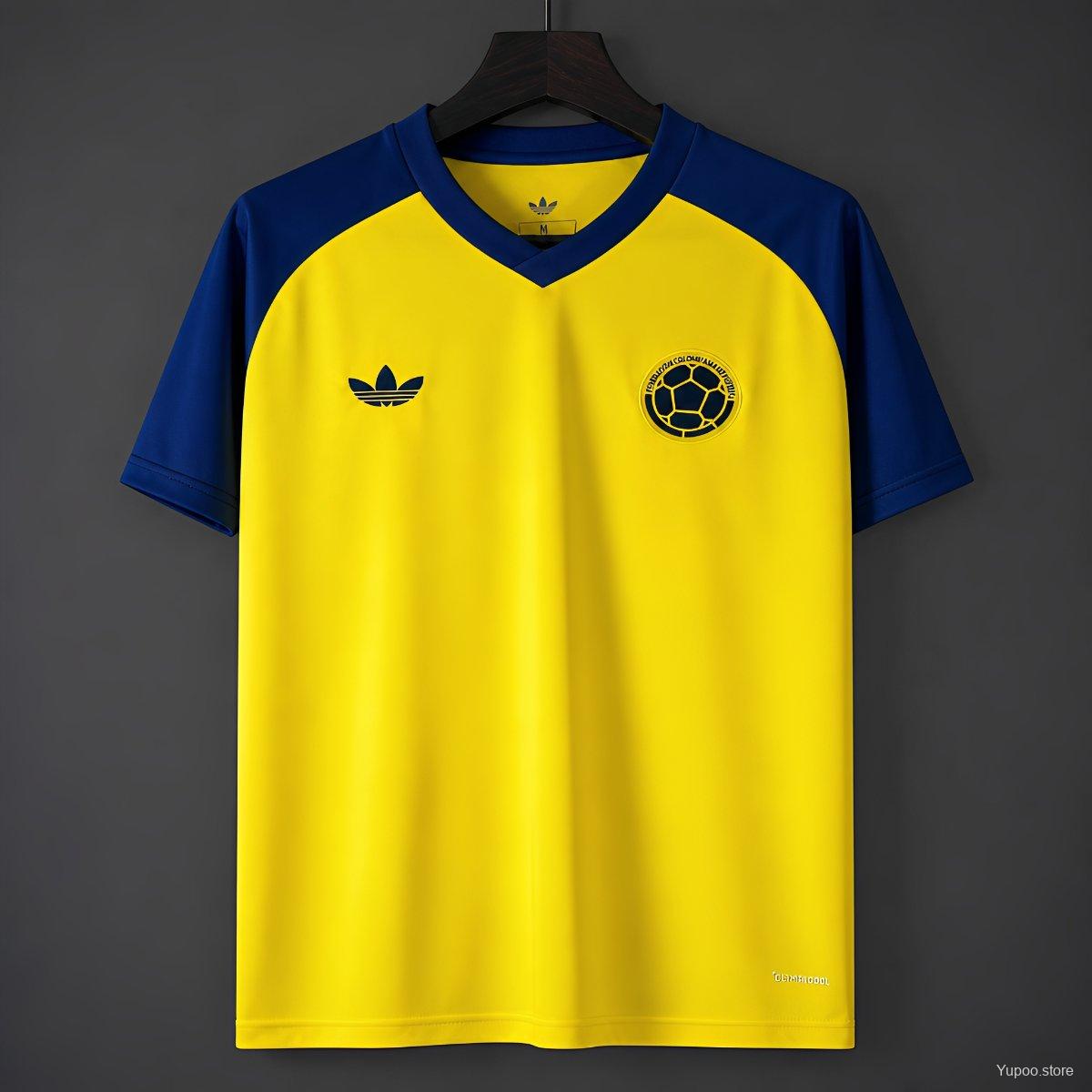 2026 Colombia Yellow Pre-Match Jersey