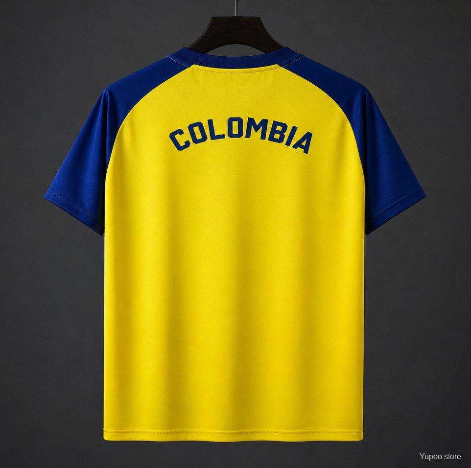 2026 Colombia Yellow Pre-Match Jersey - Image 2