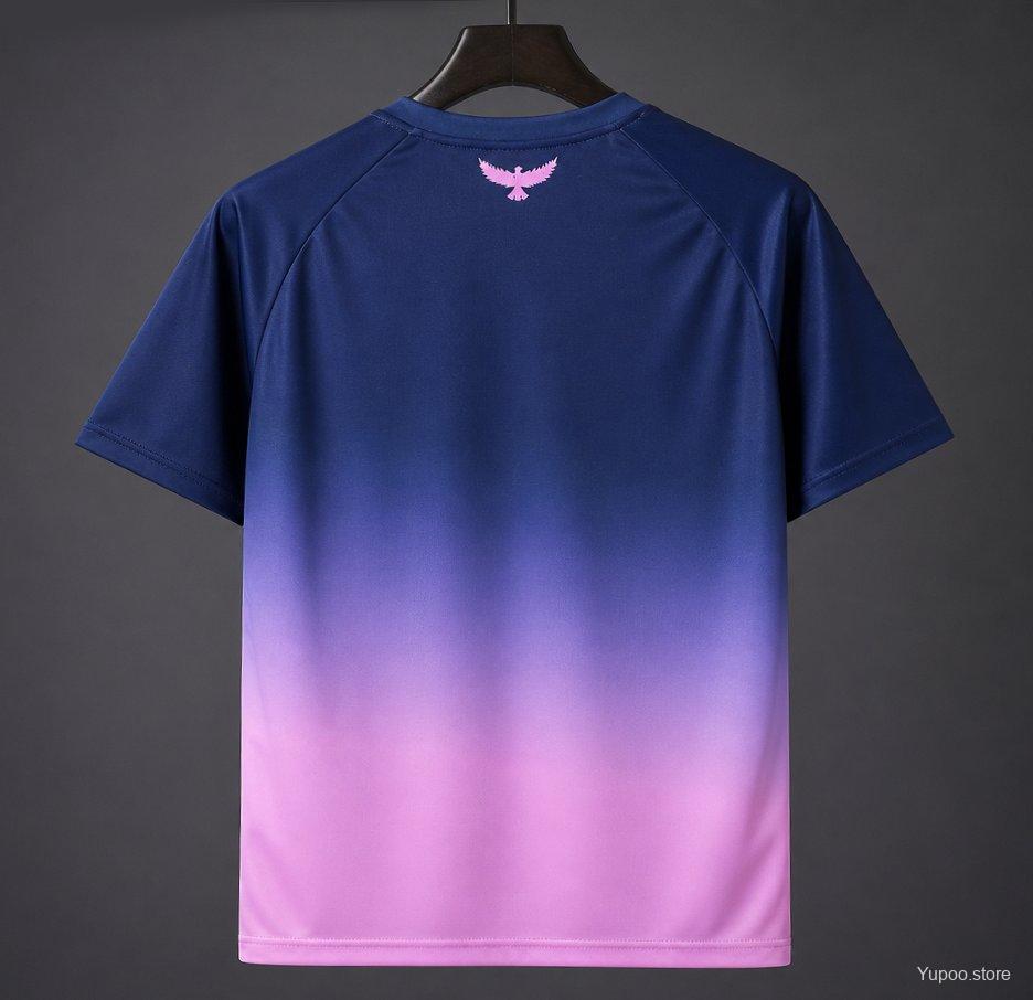 2026 Tunisia Navy-to-Pink Gradient Special Edition Jersey - Image 2