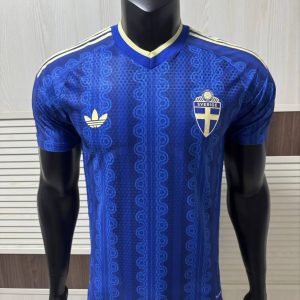 26-27 Sweden Player Version Away Kit S-3XL