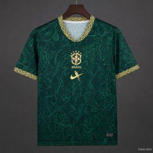 2026 Brazil Green Special Edition Concept orest Pattern Jersey