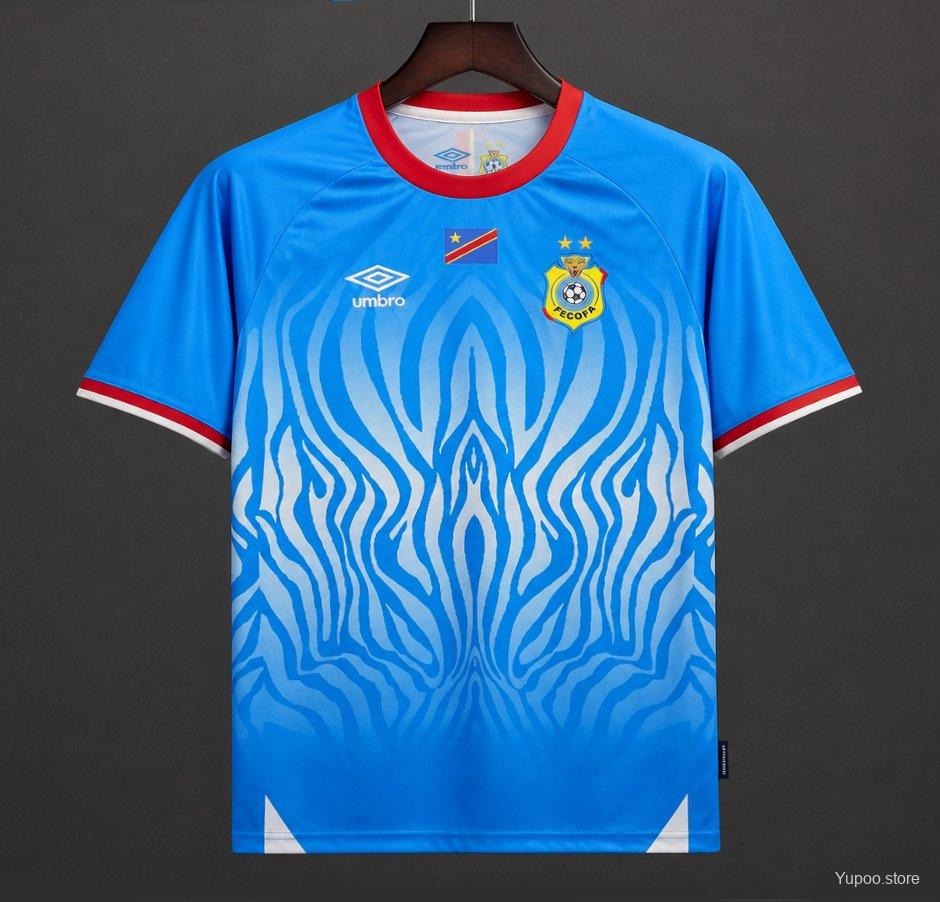 2026 DR Congo Sky Blue Home Jersey