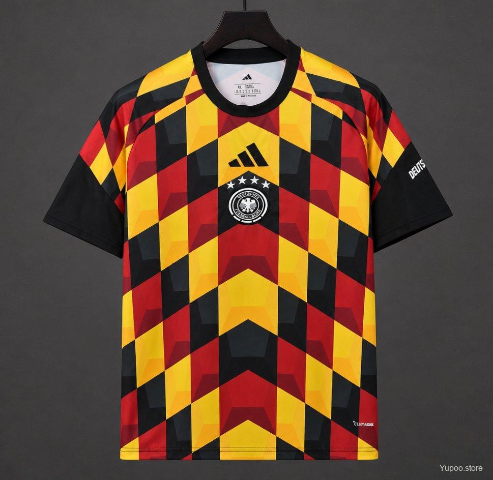 2026 Germany Black Multi Pre-Match Jersey