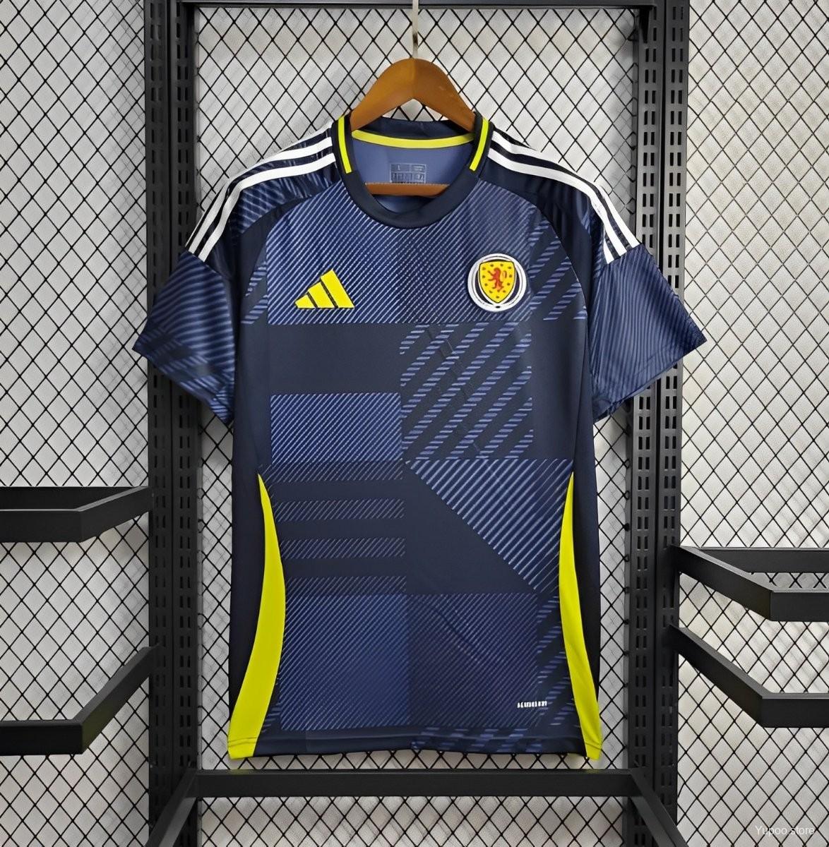 24 25 Scotland Home Jersey