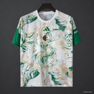 26-27 Algeria White Green Special Jersey